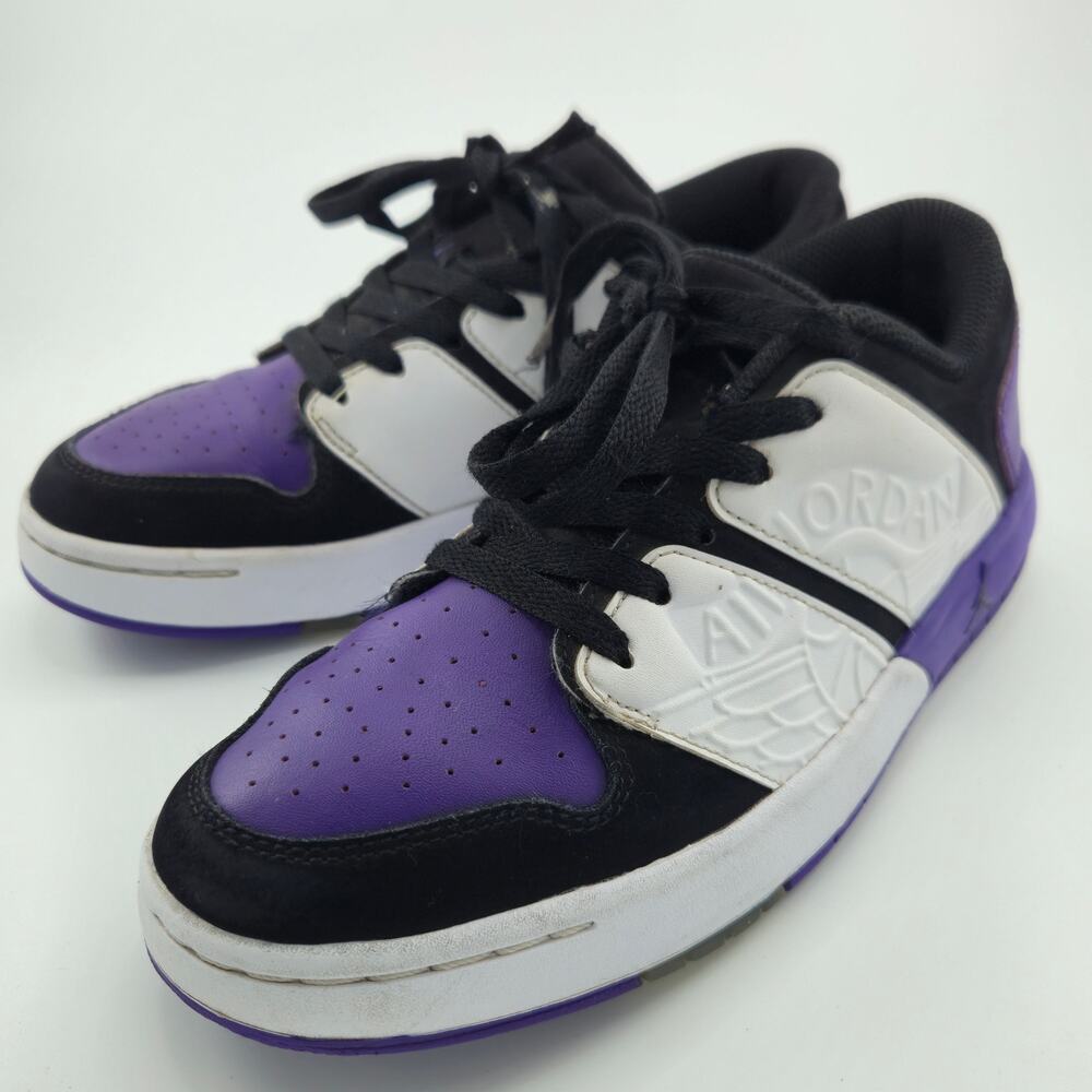 Nike Air Jordan Nu Retro 1 Low Field Purple Kids GS Size 5Y FB4412-105 Purple